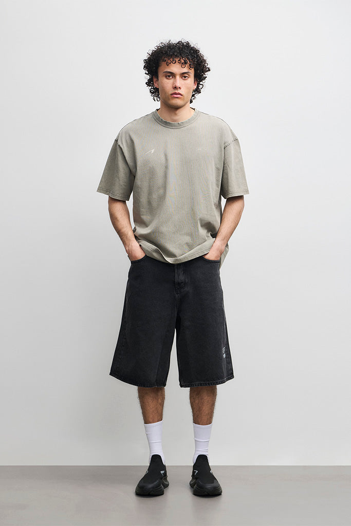 ARKK Apparel ARKK Logo Boxy Tee | Khaki T-Shirt